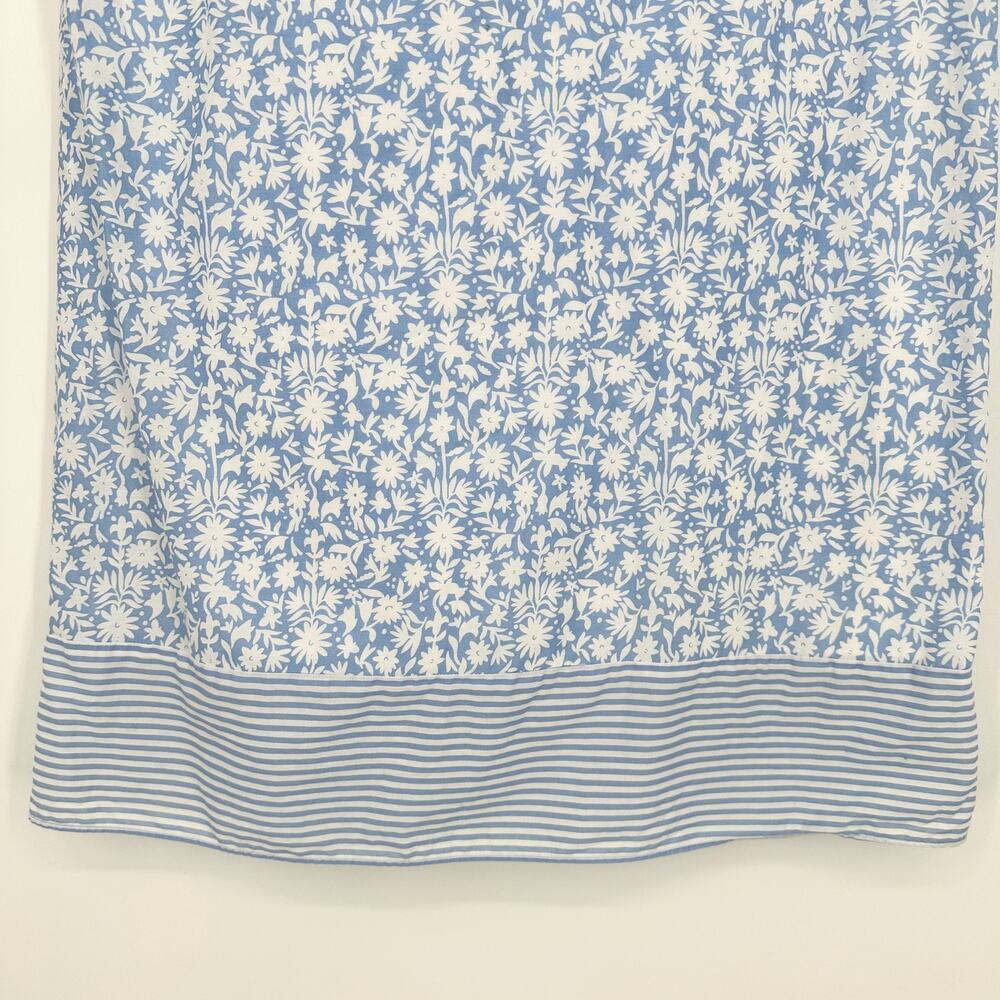 Vineyard Vines Otomi Border Tunic Dress Floral Striped V-Neck Sleeveless Mini - Picture 12 of 15